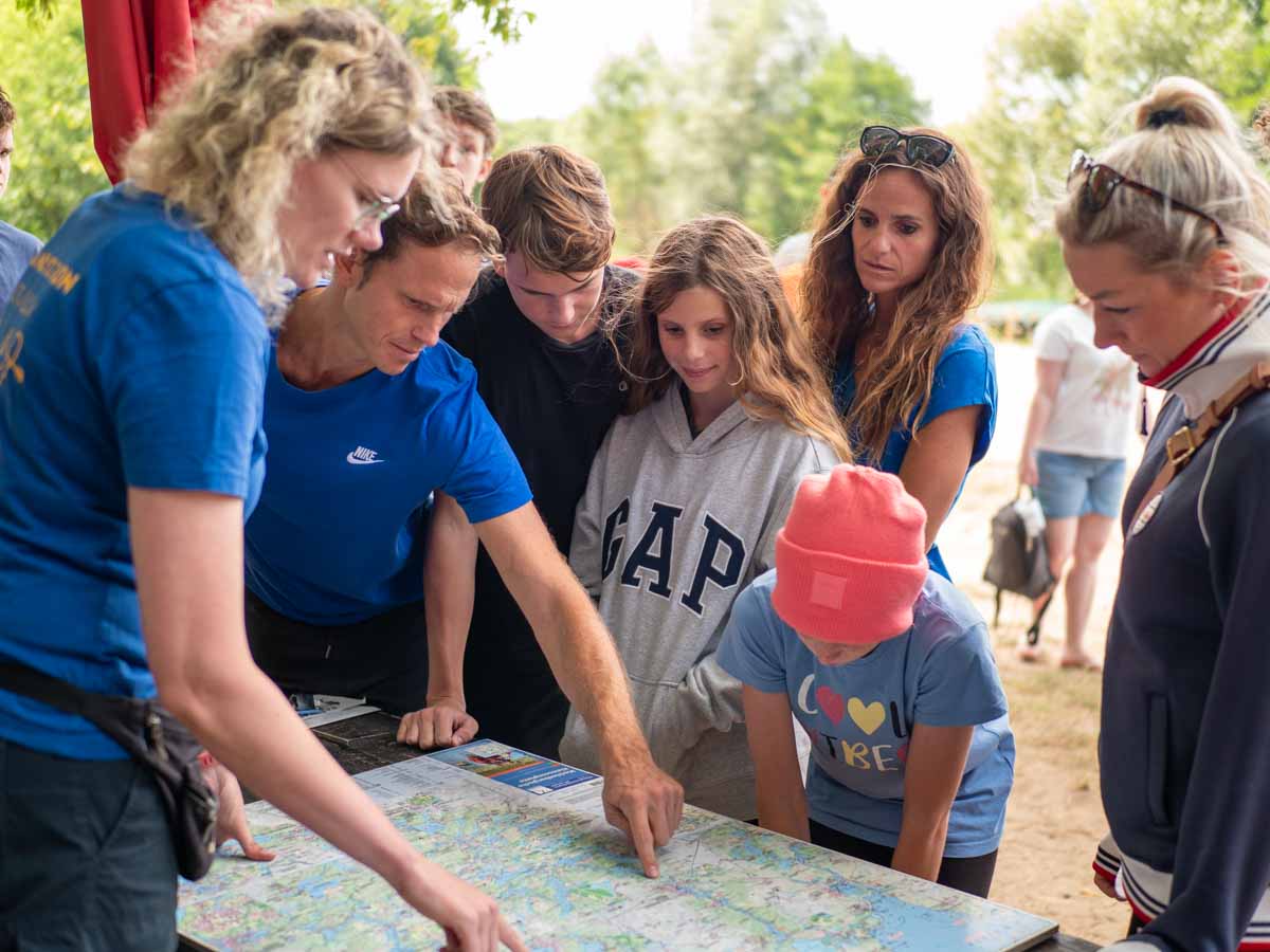 Kajaktour MV 5 Tagestour Familie auf Weltreise Kanustation Granzow Auf nach MV Planung