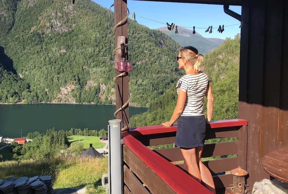 Familie auf Weltreise Hordaland