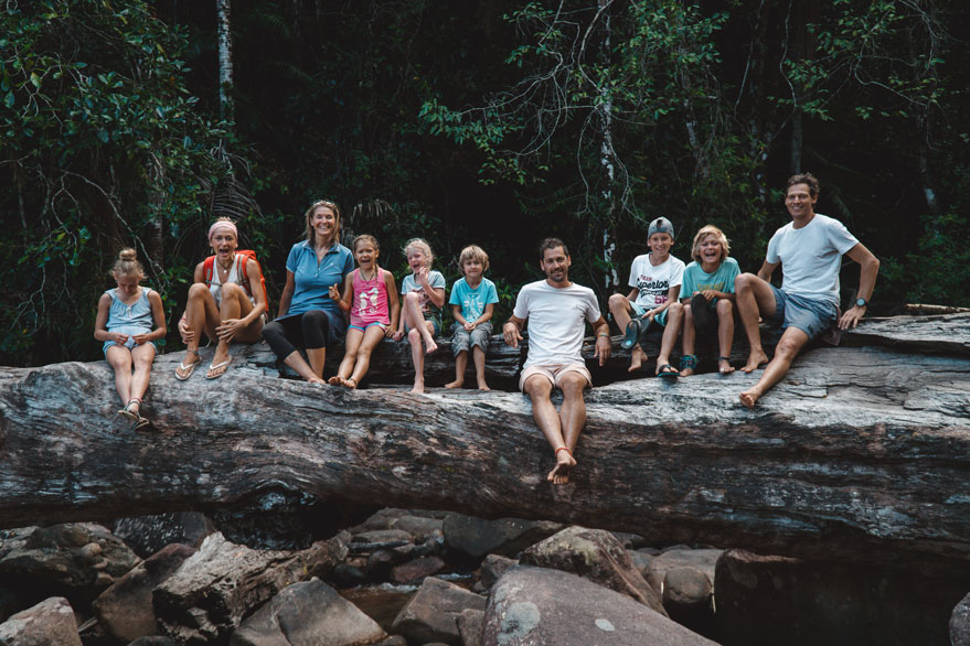 Familie auf Weltreise Die Leichsenrings Mackay Queensland Eugnella National Park