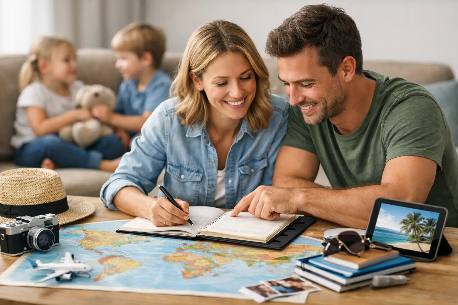 Familie auf Weltreise - Langzeitreise mit Kindern planen ohne Chaos
