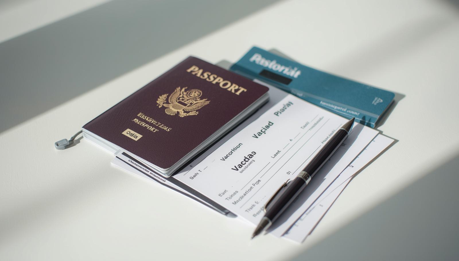 Familie auf Weltreise Reisevorbereitung Reisepaesse