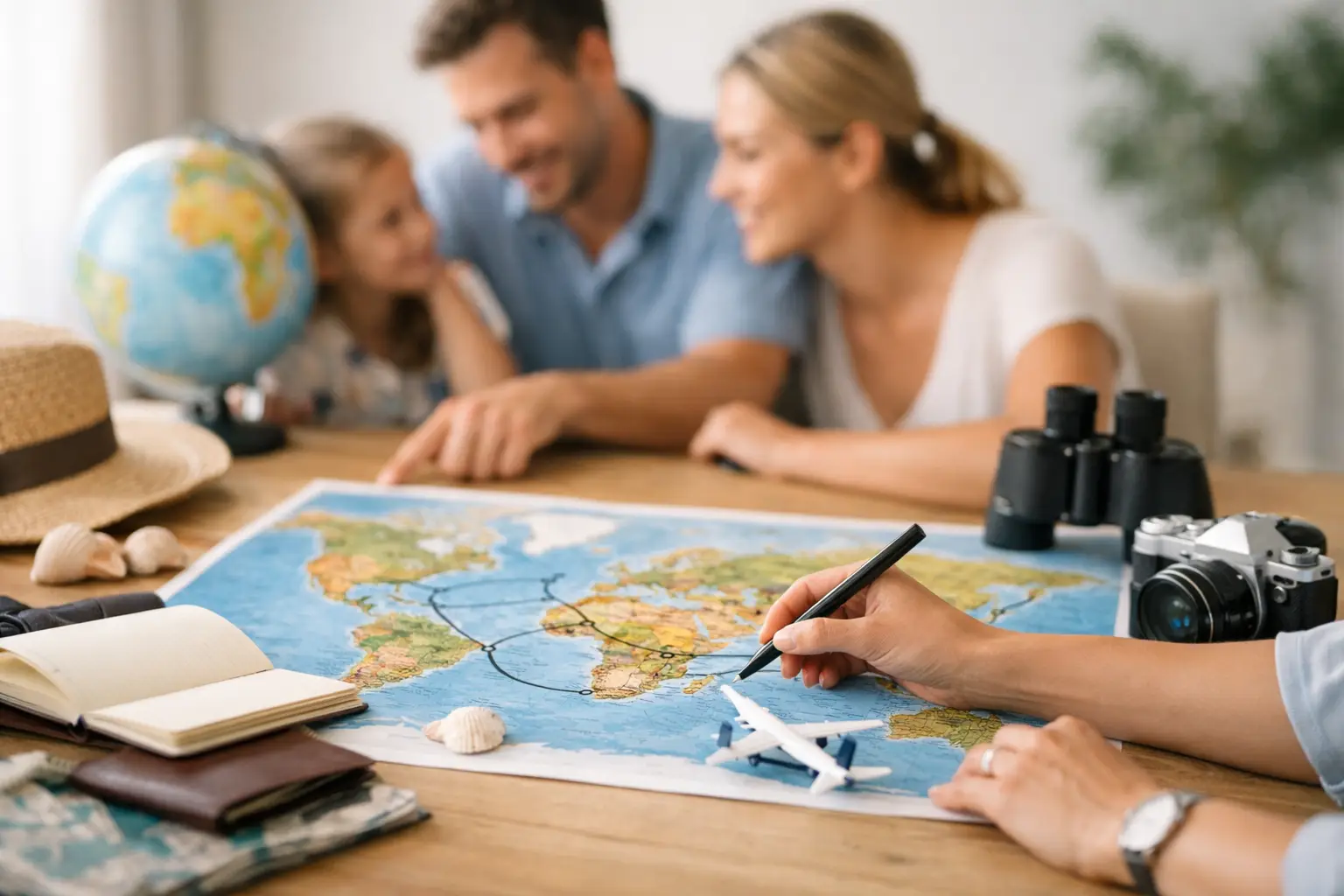 Familie auf Weltreise - Familienweltreise Route planen ohne Stress