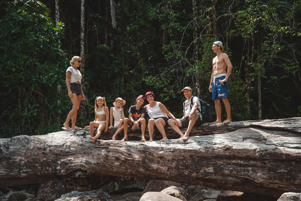 Familie auf Weltreise Eimeo Mackay Visit Mackay Die Leichsenrings