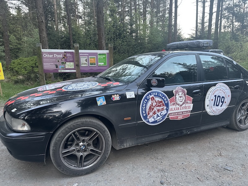 Familie auf Weltreise Rallye Open Road Run Deutschland Rally