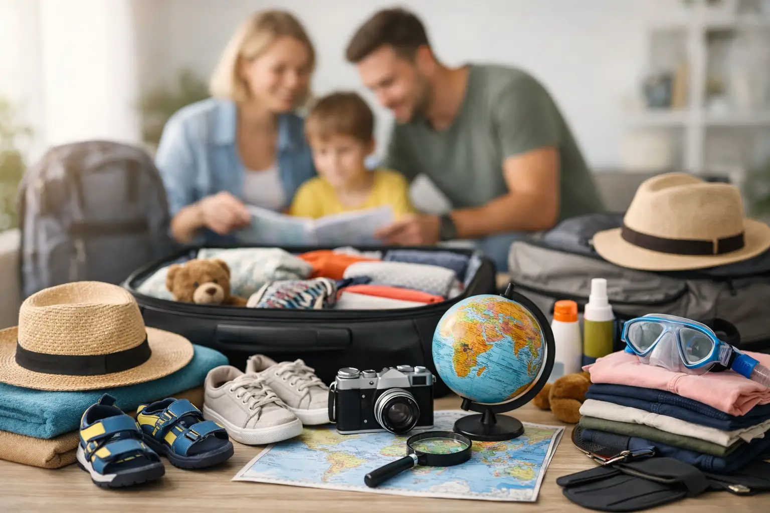 Familie auf Weltreise - Packliste Weltreise Familie: Was wirklich mit muss