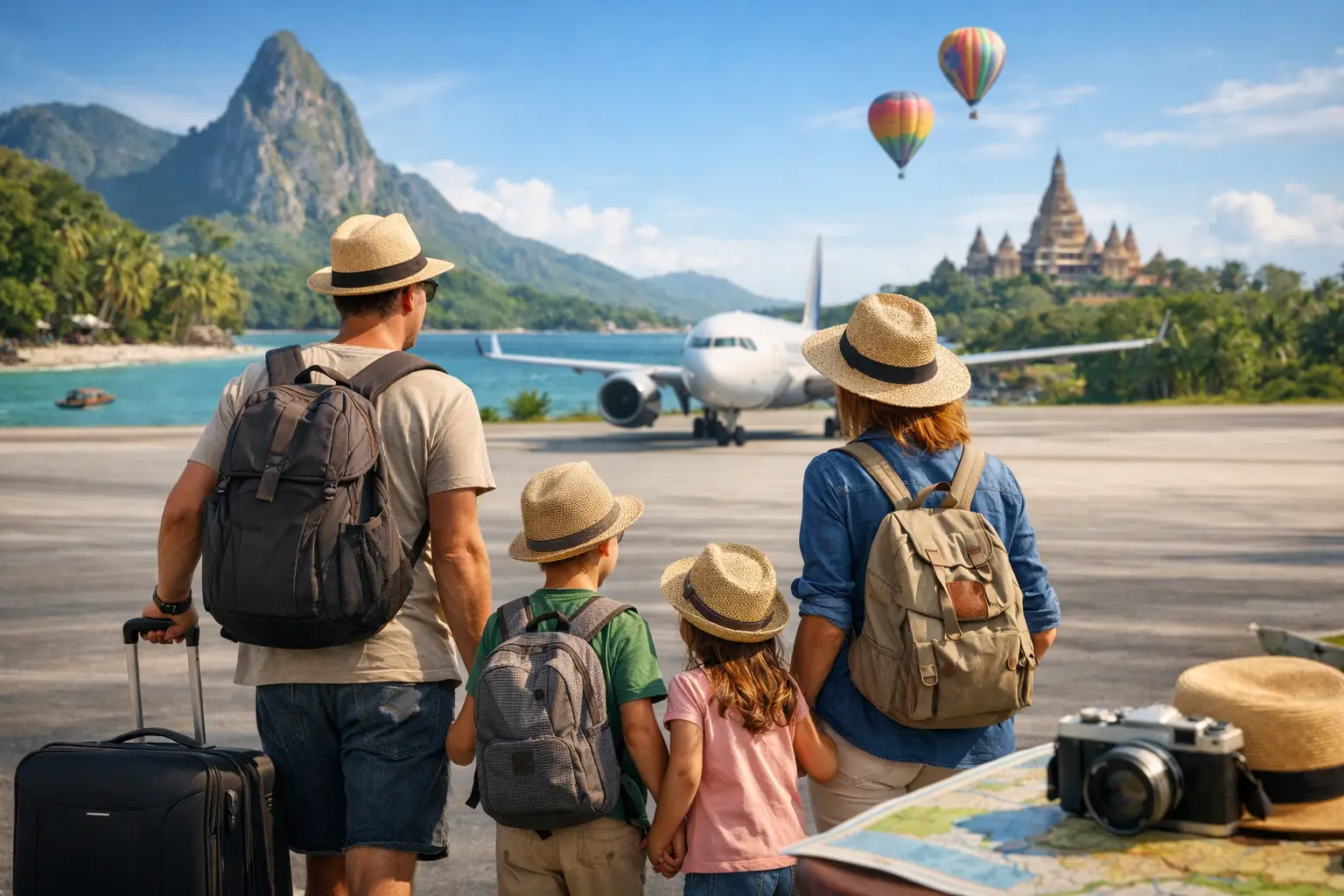 Family on world trip – family world trip guide step by step