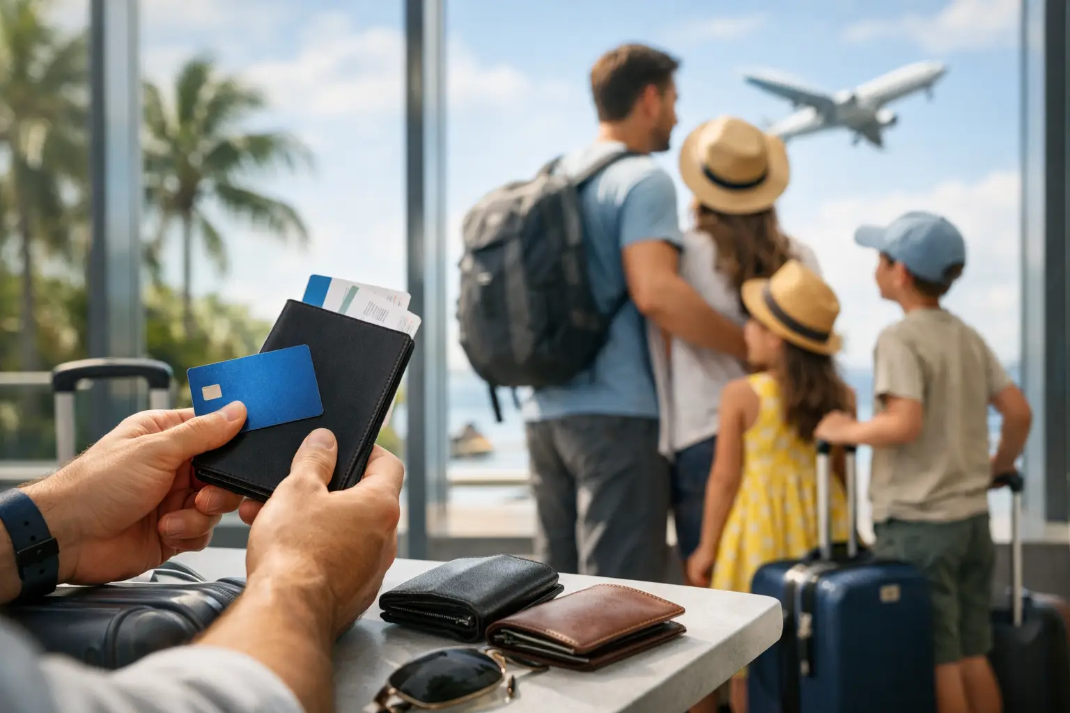 Familie auf Weltreise - Reisekreditkarte Familie Ausland richtig wählen