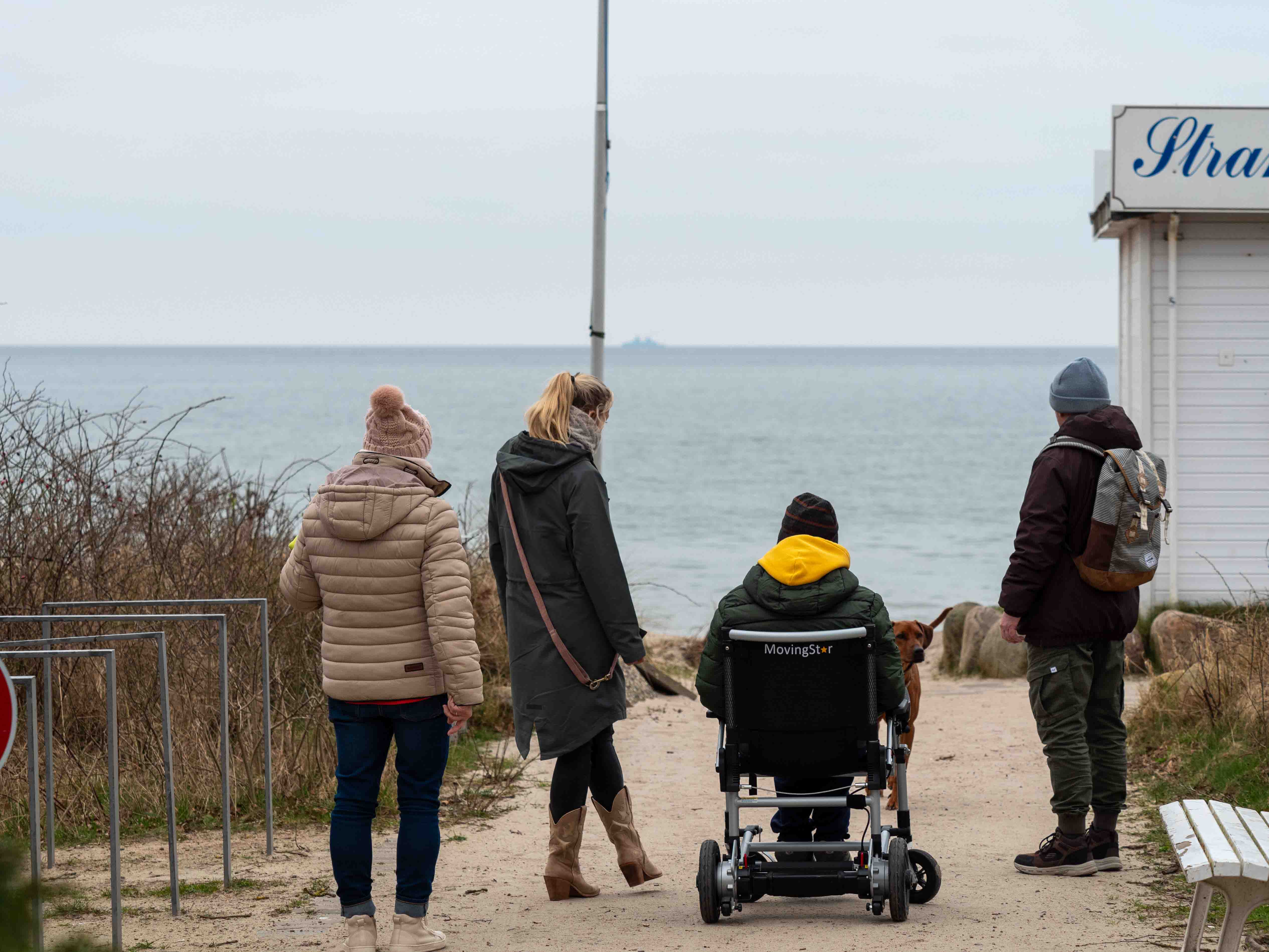 Familie auf Weltreise Urlando Timmendorfer Strand White Pearl Strand