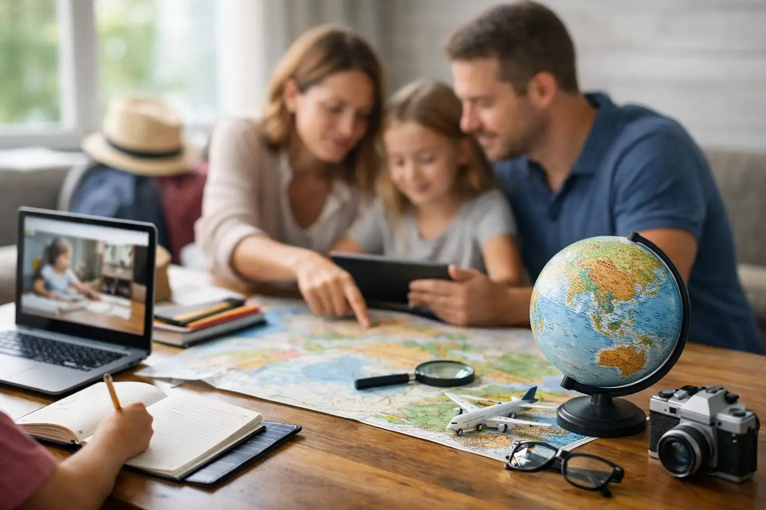 Familie auf Weltreise - Schule auf Reisen für Familien gut planen