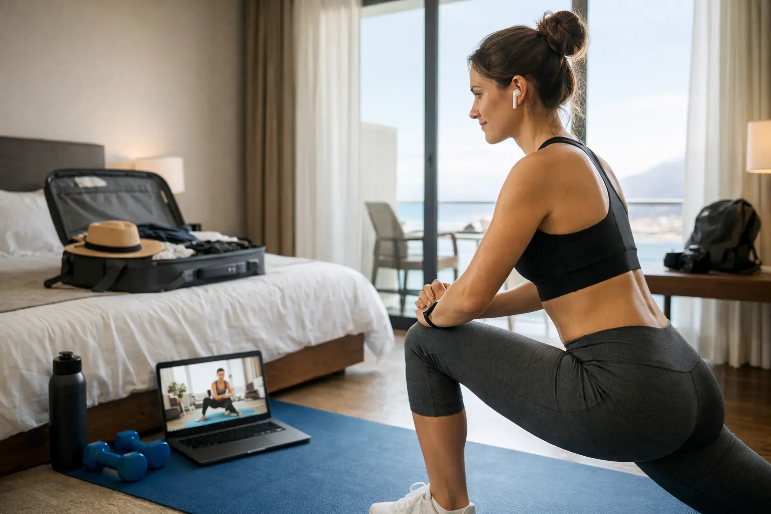 Familie auf Weltreise - Sport online beim Reisen - so klappt's wirklich