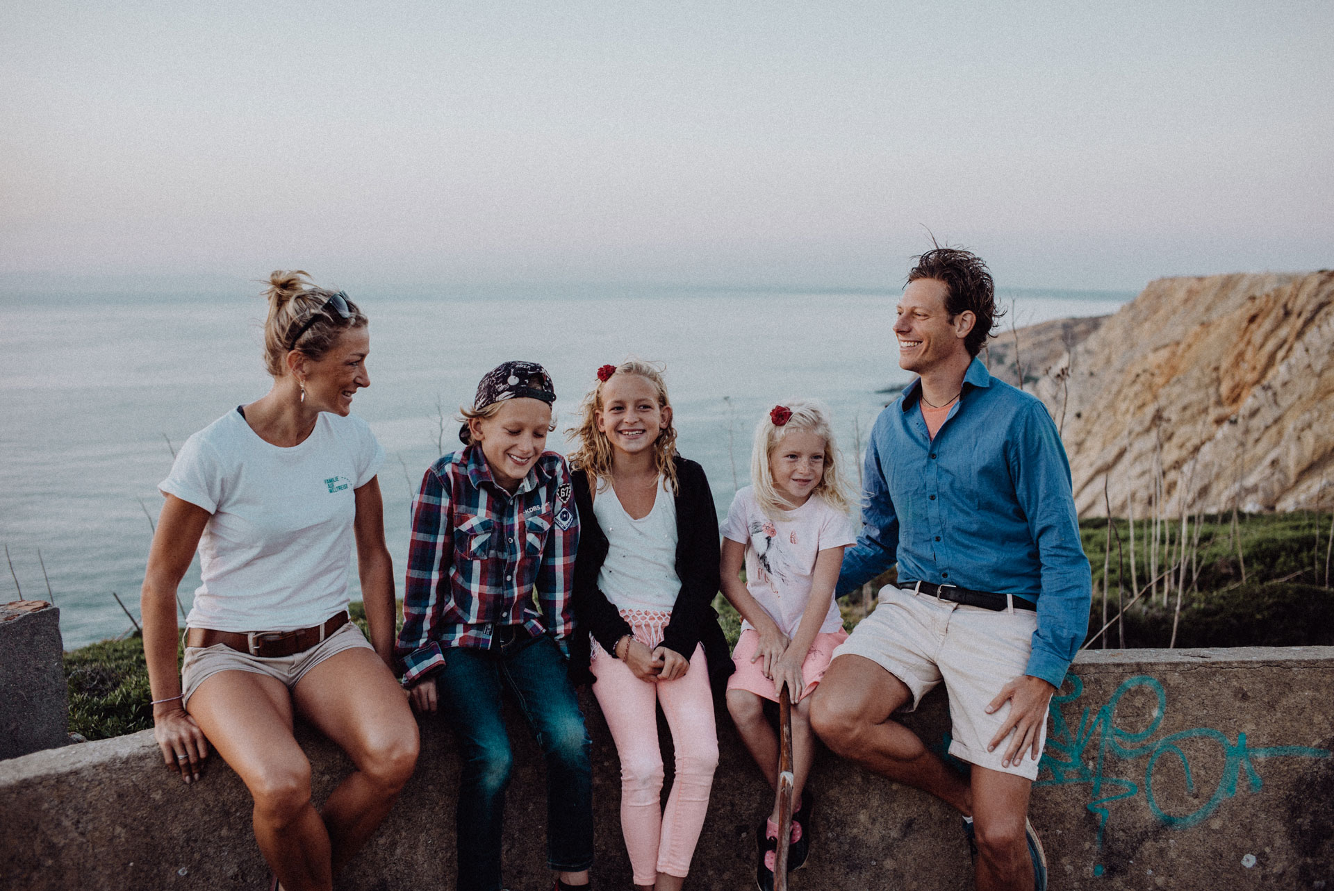 Familie auf Weltreise Wie geht das mit dem Geld Finanzen Weltreisefinanzierung Familienfoto